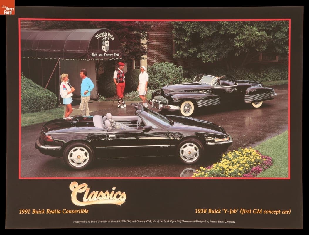 Advertising Poster, "Buick Classics," 1990