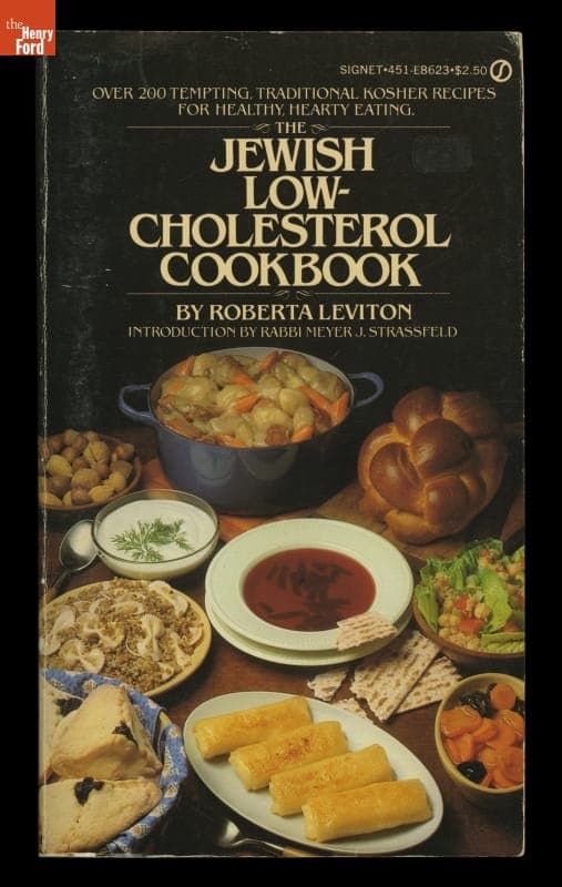 Book, "Jewish Low-Cholesterol Cookbook," 1979