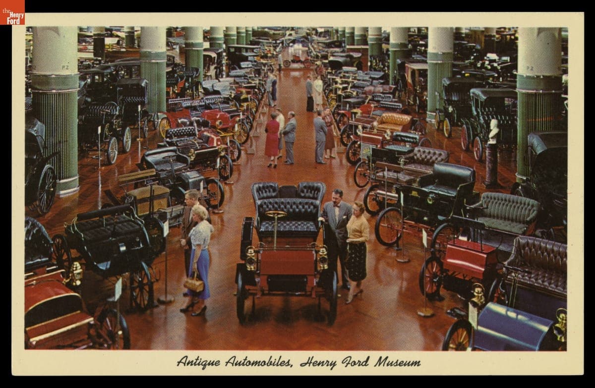 Antique Automobiles, Henry Ford Museum, 1958
