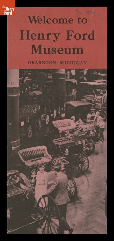 Guide Map and Brochure, "Welcome to Henry Ford Museum," circa 1970