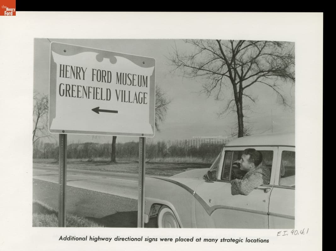 Page from the 1958-1959 Annual Report of Henry Ford Museum & Greenfield Village