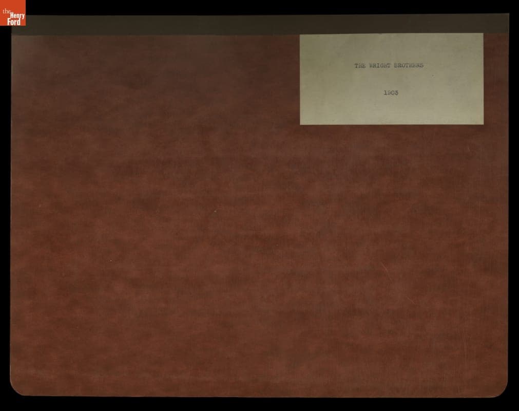 Clipping Book, "The Wright Brothers 1903"