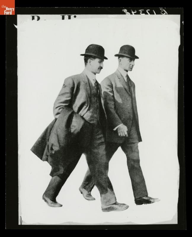 Wright Brothers at the International Aviation Tournament, Belmont Park, Long Island, New York, October 1910