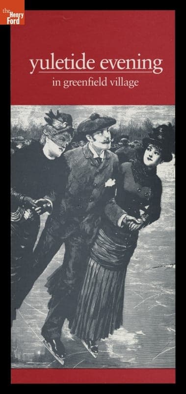 Informational Brochure and Advanced Reservation Form for "Yuletide Evening in Greenfield Village," 1984