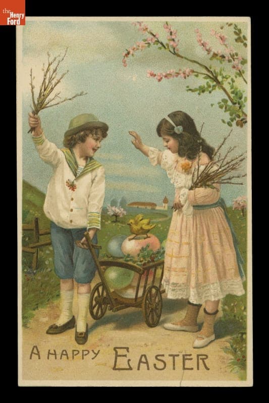 "A Happy Easter," circa 1910