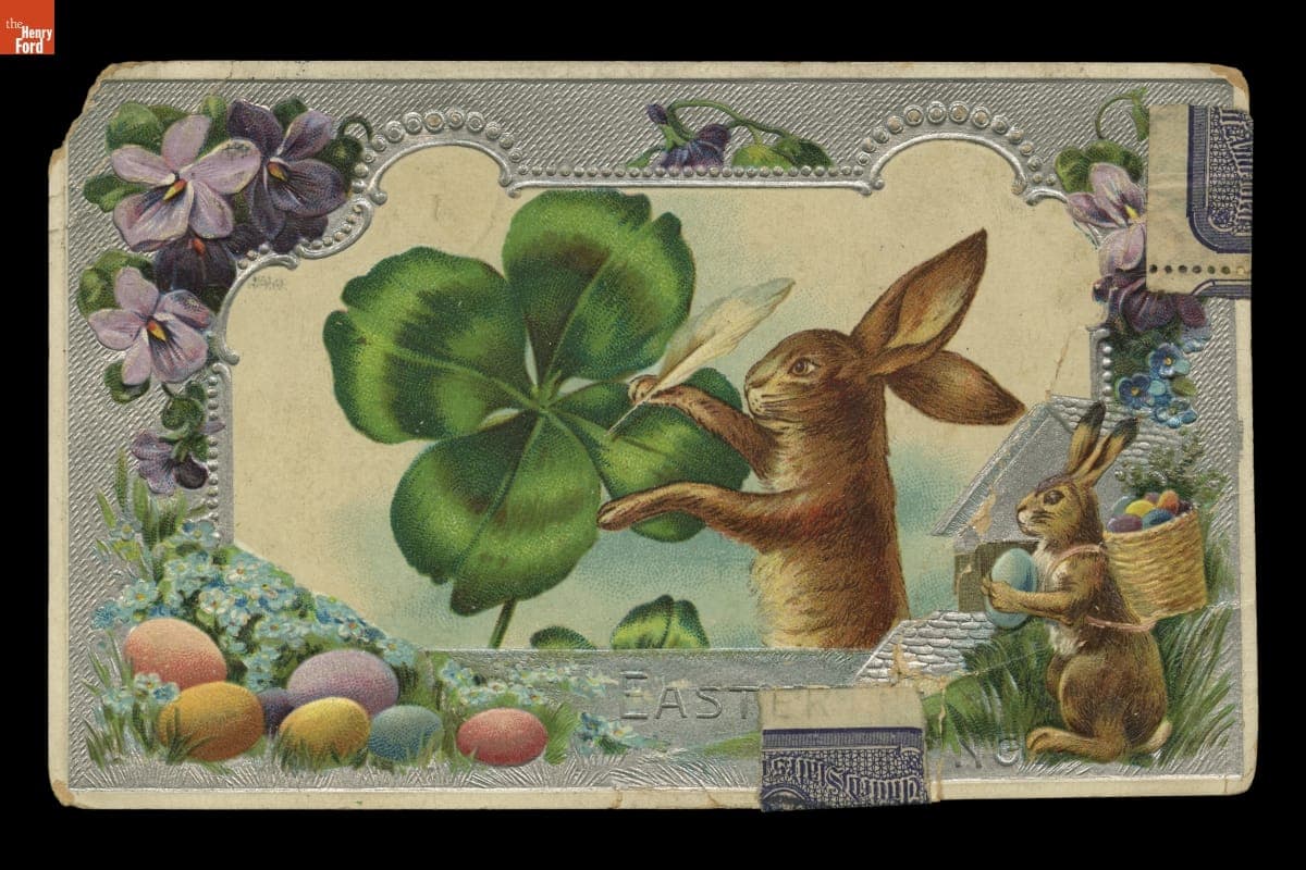 Easter Greeting Postcard, circa 1910