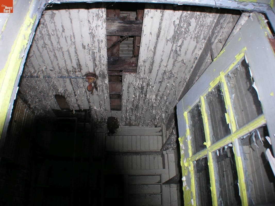 Dismantling the Riding Stable (Originally the Detroit Central Market Building) at Belle Isle, Detroit, Michigan, 2003