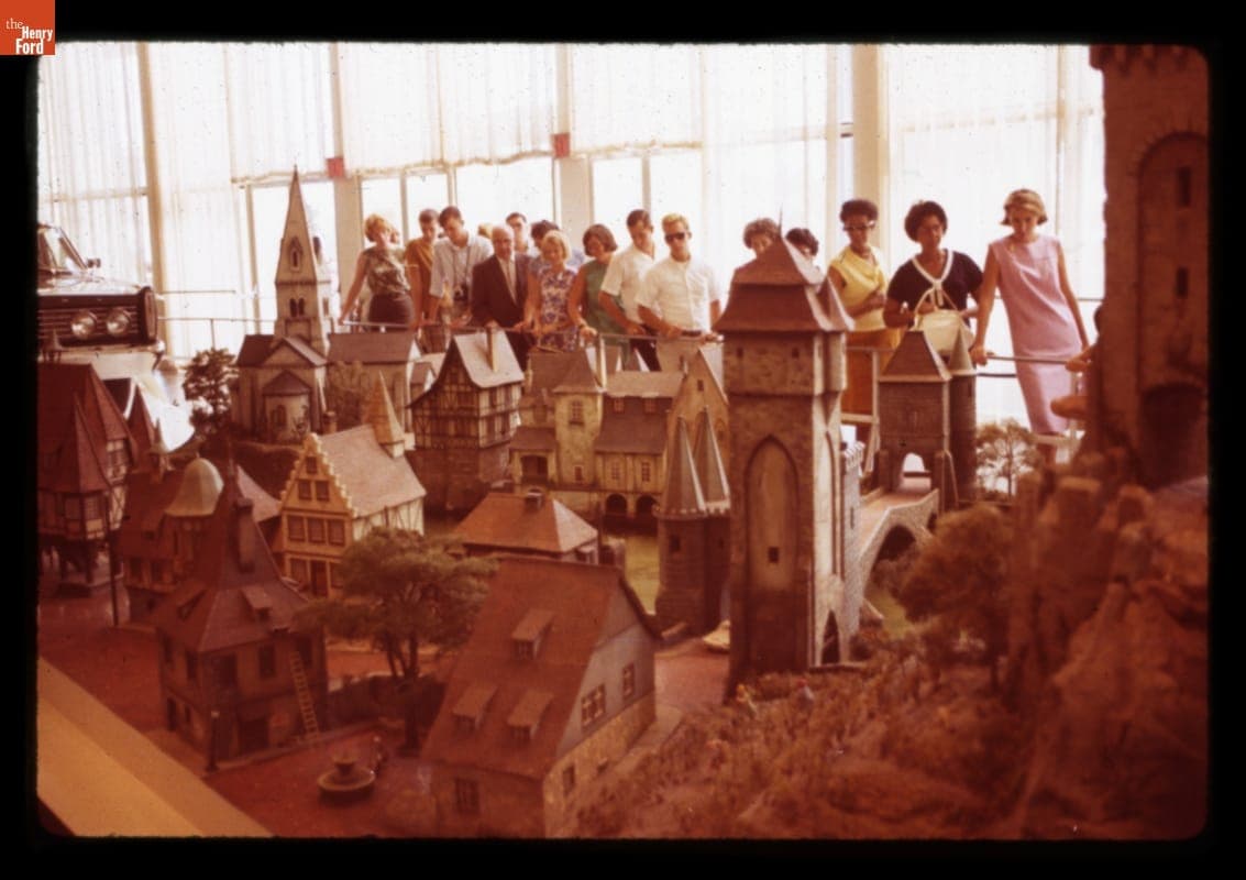 International Gardens Display at the Ford Pavilion, New York World's Fair, 1964-1965