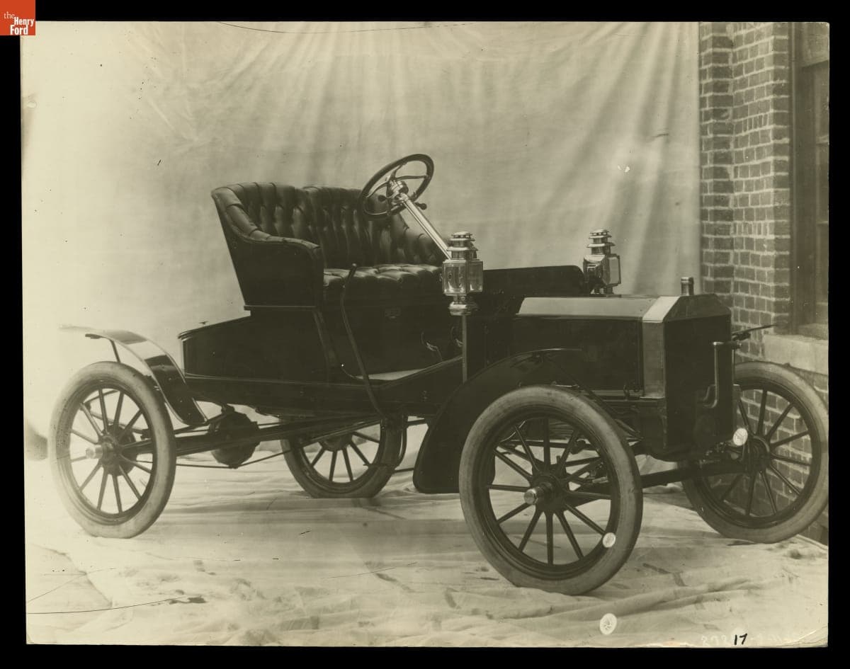 1906 Ford Model N Roadster, Photographed in 1919