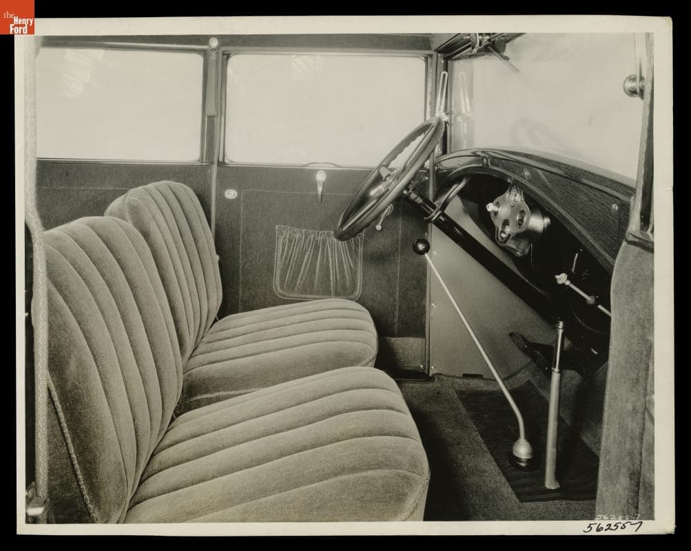 Interior, 1931 Ford Model A Tudor Sedan