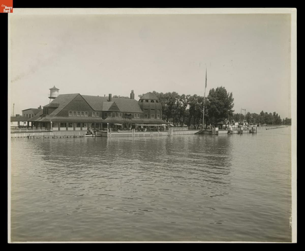 The Old Club, St. Clair Flats, Michigan, circa 1916