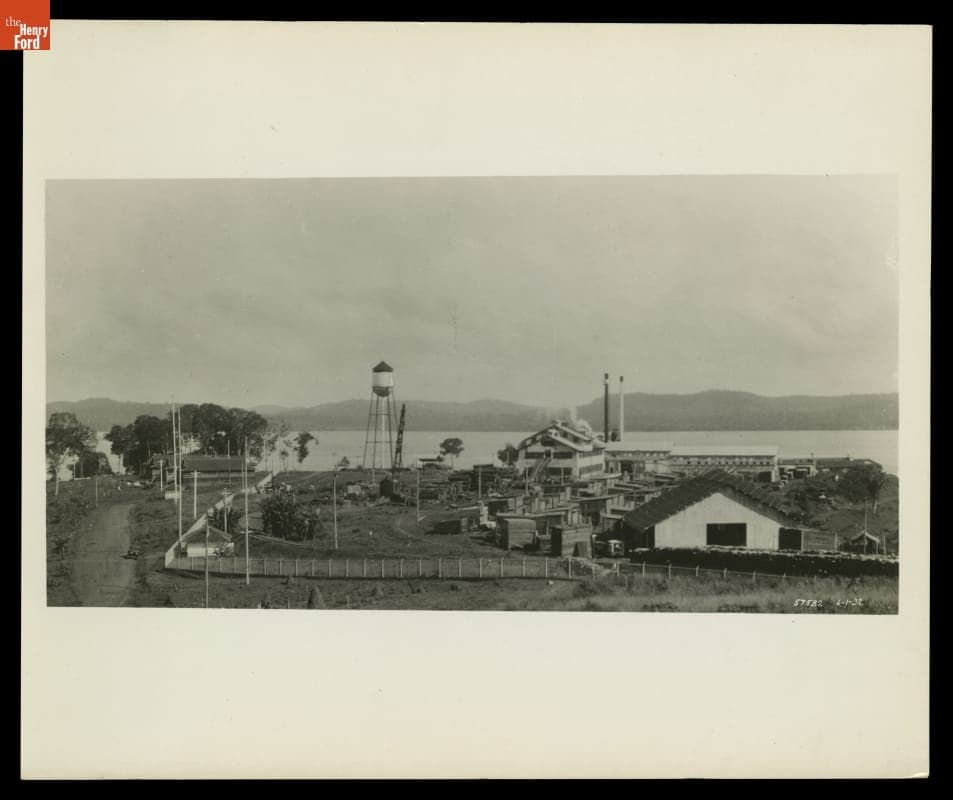 Sawmill and Power House at Boa Vista, later Fordlandia, Brazil, 1932