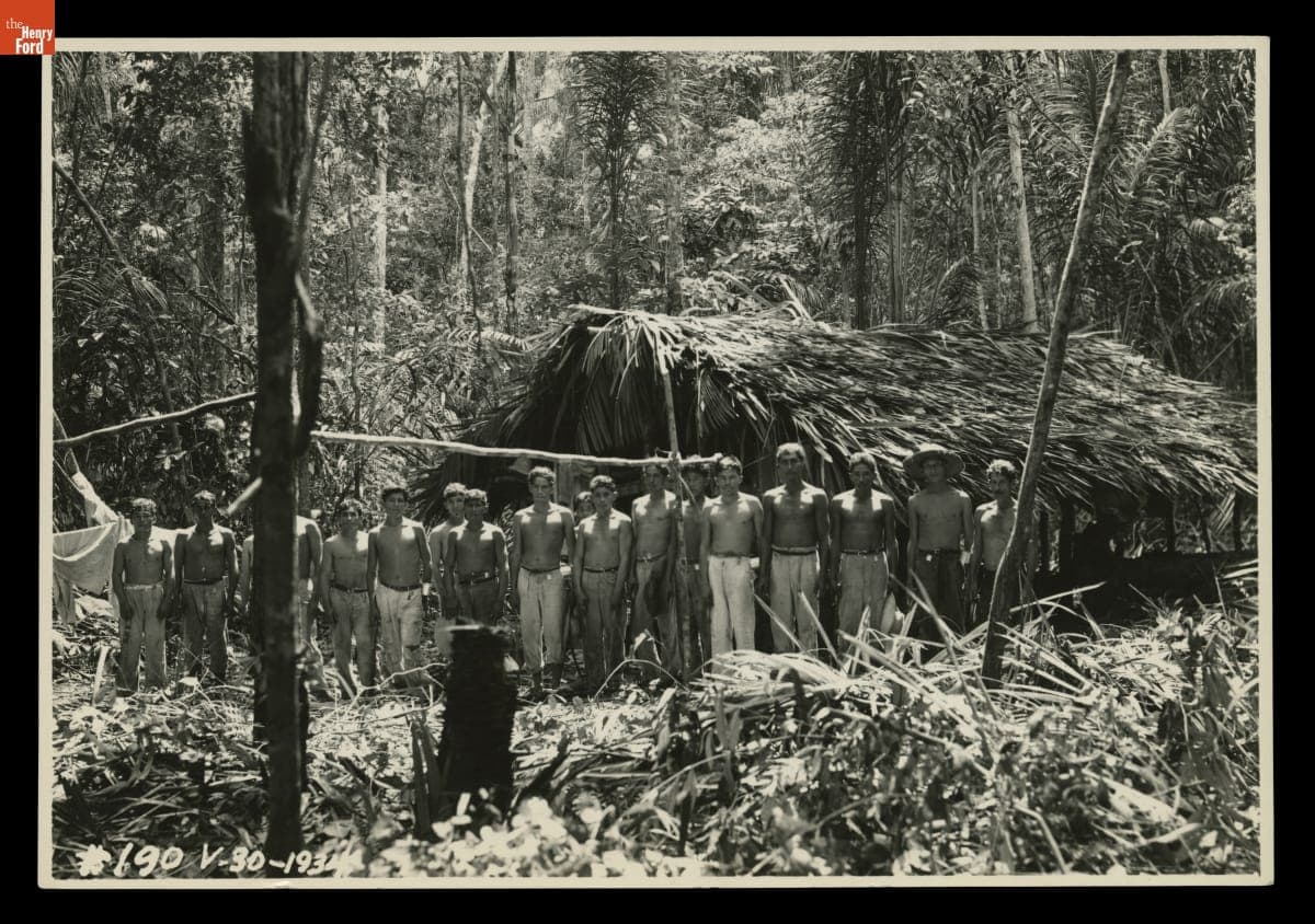 Laborers at Belterra Plantation, Brazil, 1934