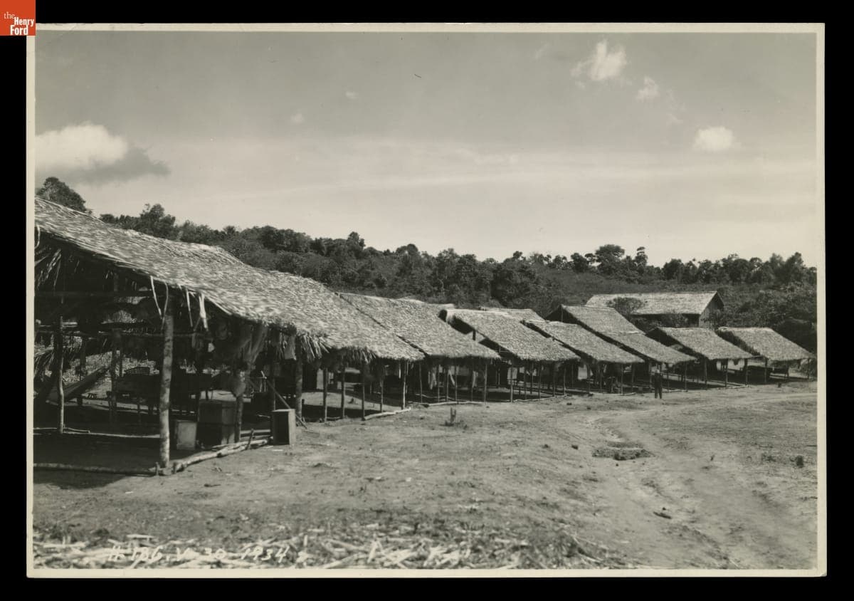 Employee Barracks, Belterra, Brazil, 1934