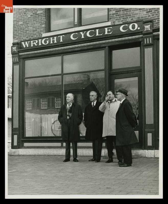 Lord Mountbatten with Henry Ford II and Museum Staff, Visiting Greenfield Village, April 8, 1972
