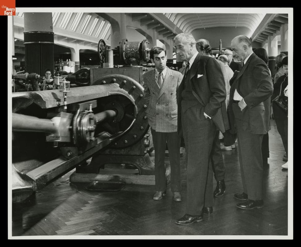 Lord Mountbatten Touring Henry Ford Museum, April 8, 1972