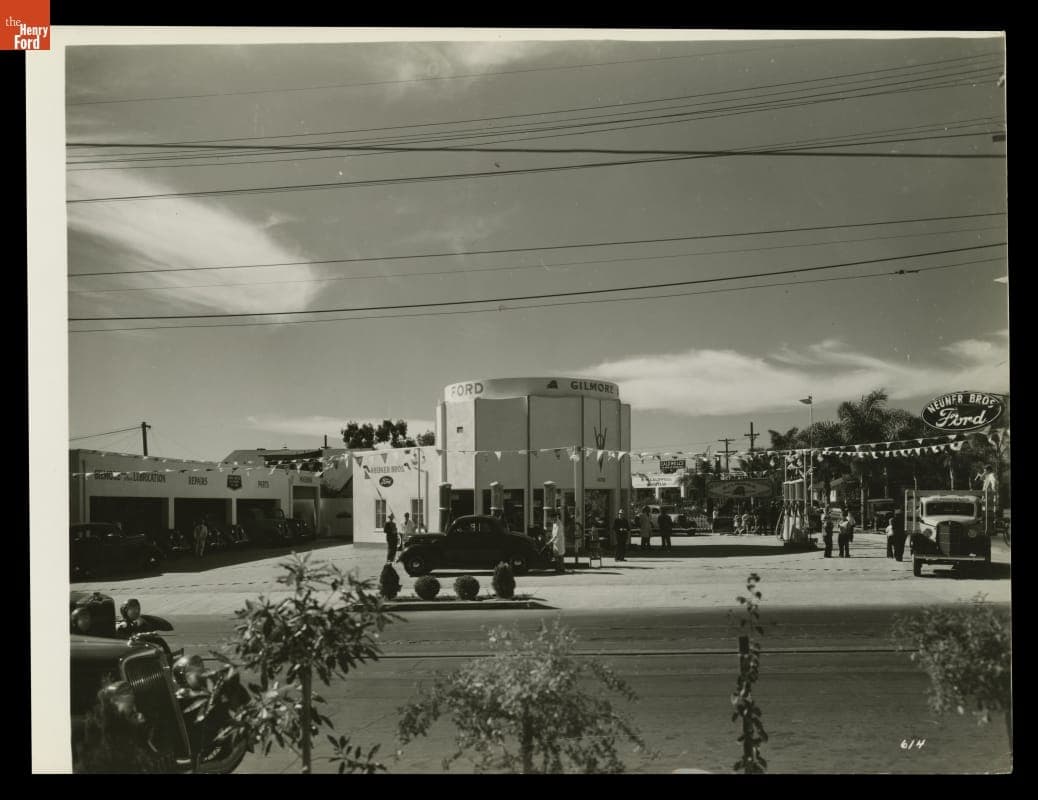 Neuner Brothers Ford Dealership, San Diego, California, 1935