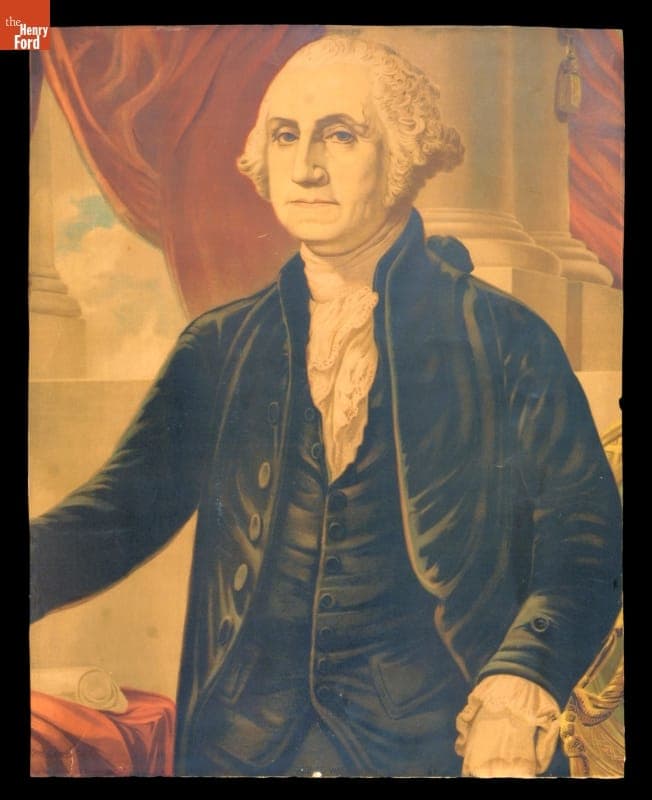 Lithograph, "George Washington," 1877