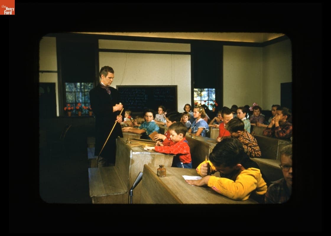 NBC "Howdy Doody" Show Broadcast from Scotch Settlement School in Greenfield Village, October 25, 1955