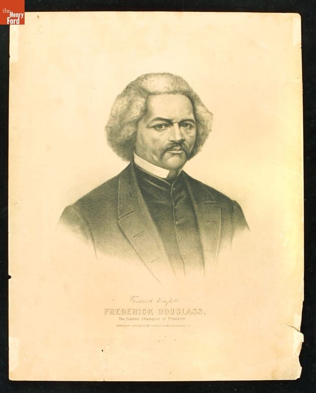 "Frederick Douglass, The Colored Champion of Freedom," 1872-1874