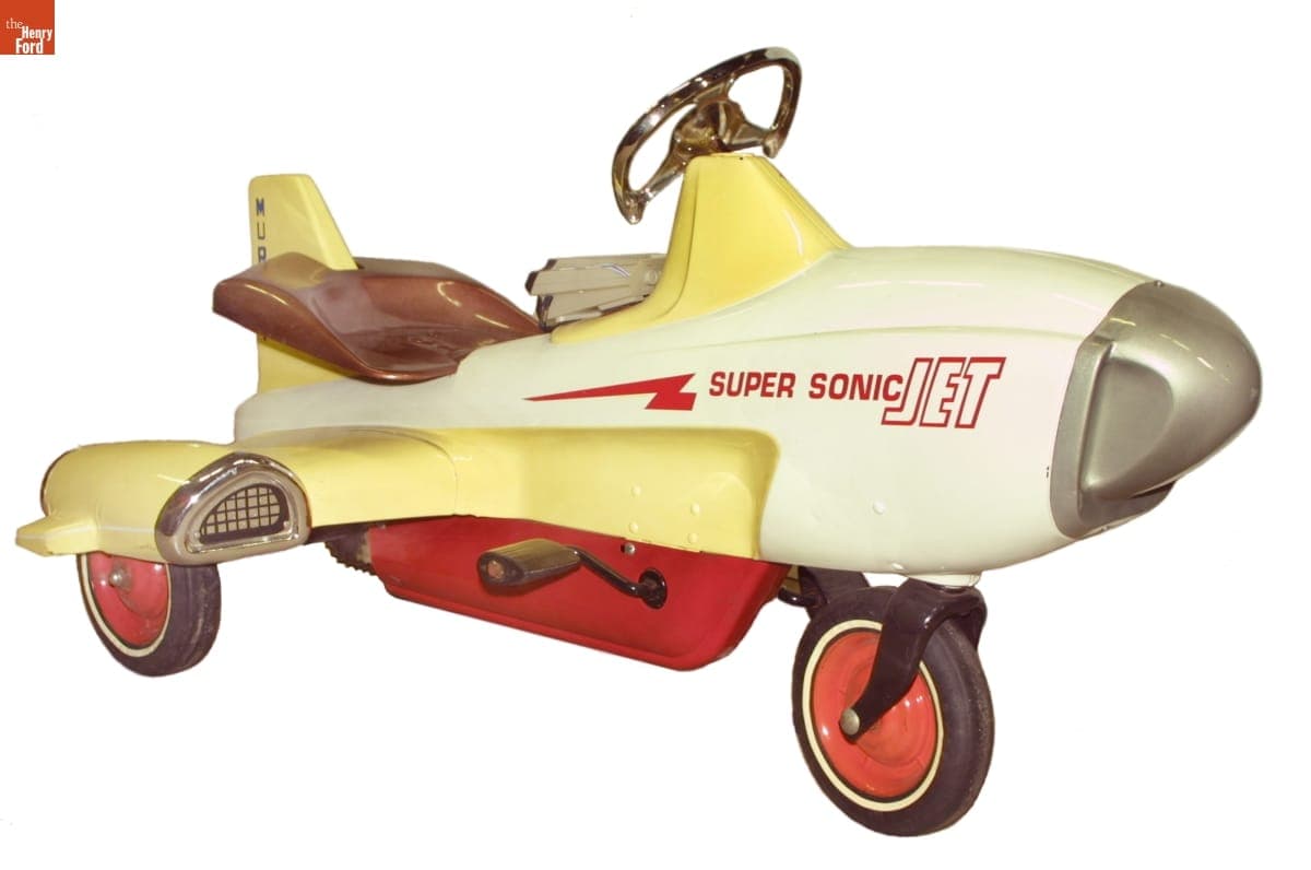 Supersonic Jet Pedal Car, circa 1960