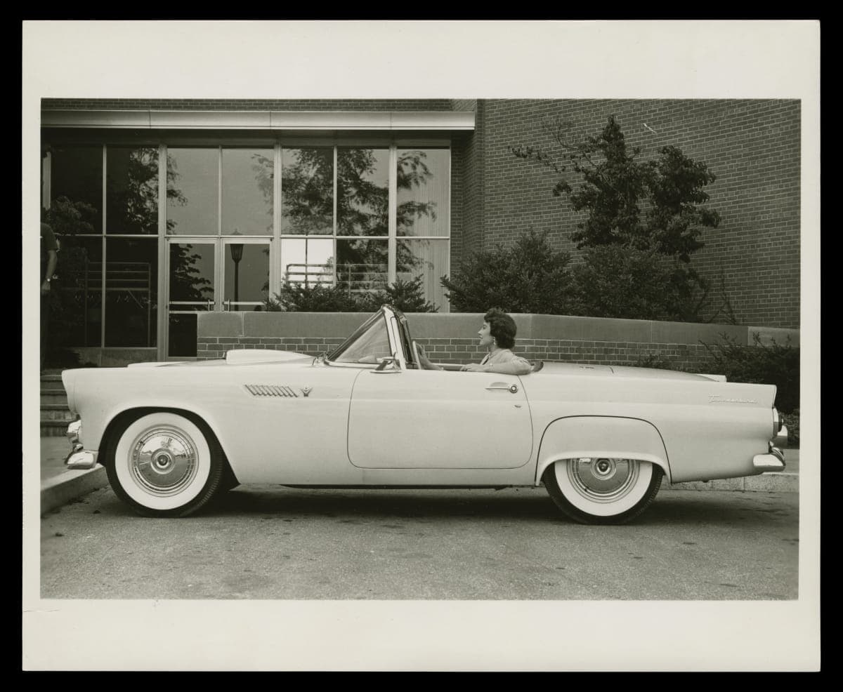 1955 Ford Thunderbird Convertible, June 1954