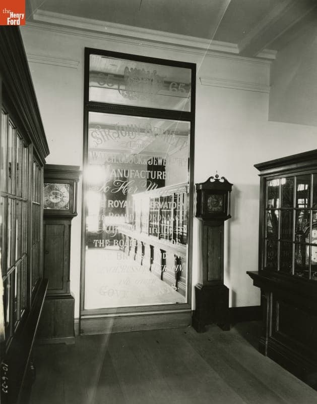 Promotional Mirrors in Sir John Bennett Shop, 1890-1900
