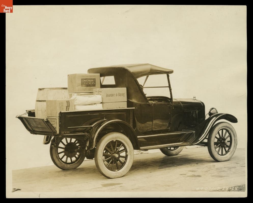 1925 Ford Model T Pickup Truck with Groceries, 1925