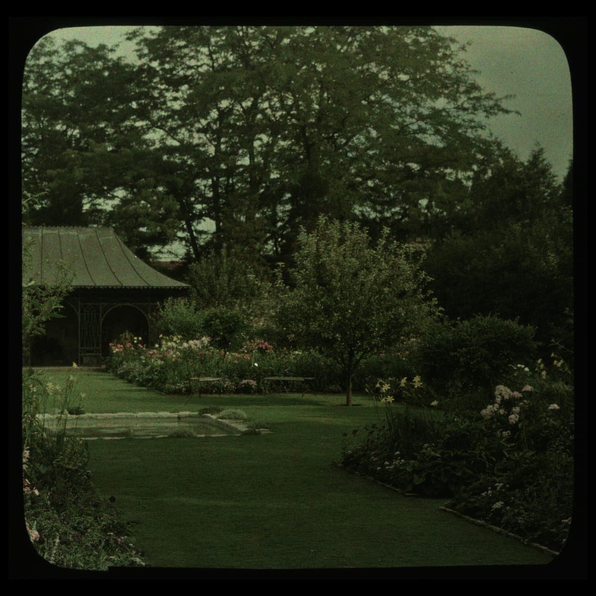 Garden at Fair Lane Estate, Dearborn, Michigan, June 1933