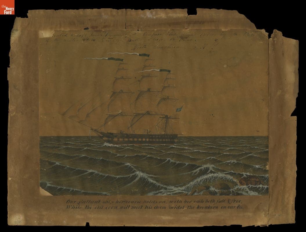 Political Cartoon Presented to Isaiah Rynders, 1844