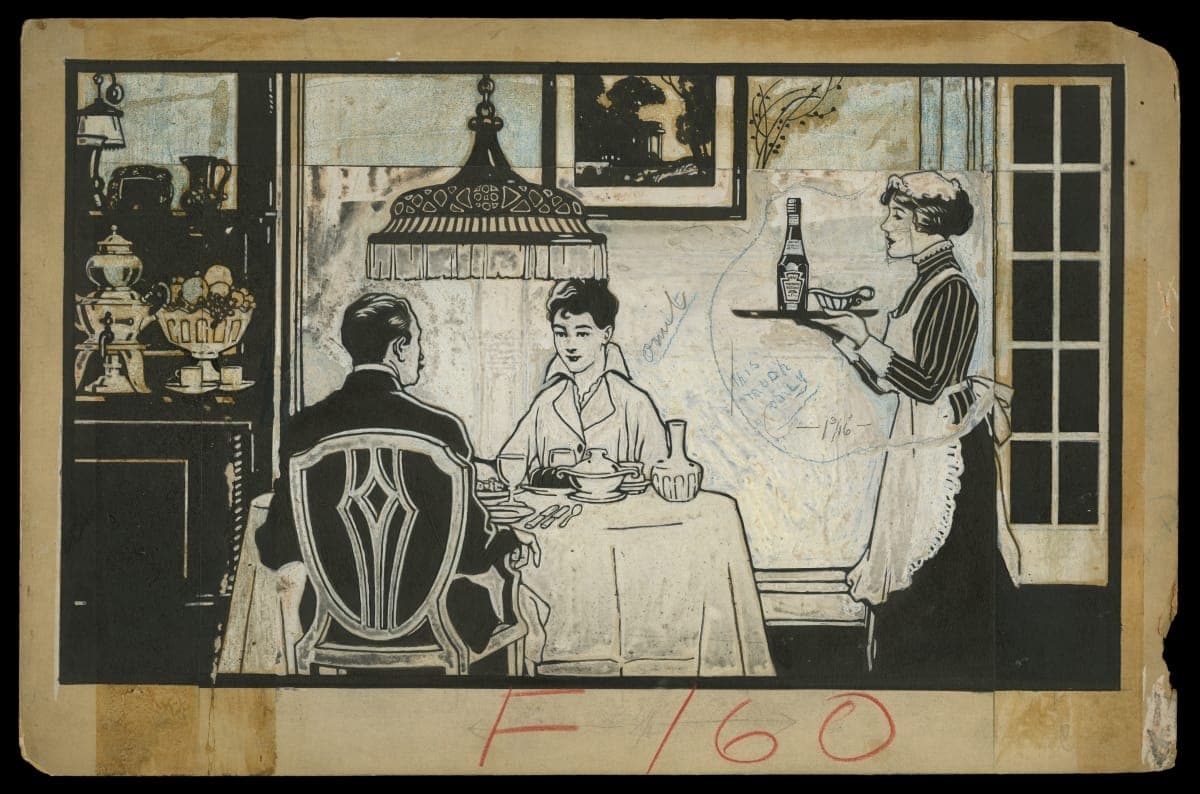 Illustration for Heinz Product Advertising, circa 1925