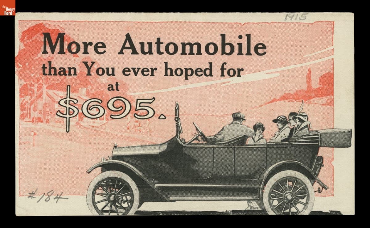 1915 Maxwell Motor Co. Sales Brochure, "More Automobile than You ever hoped for at $695"