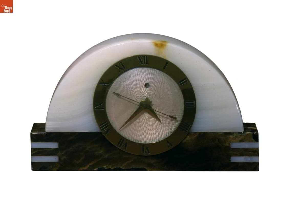 Warren Telechron Co. Desk Clock, 1935-1940