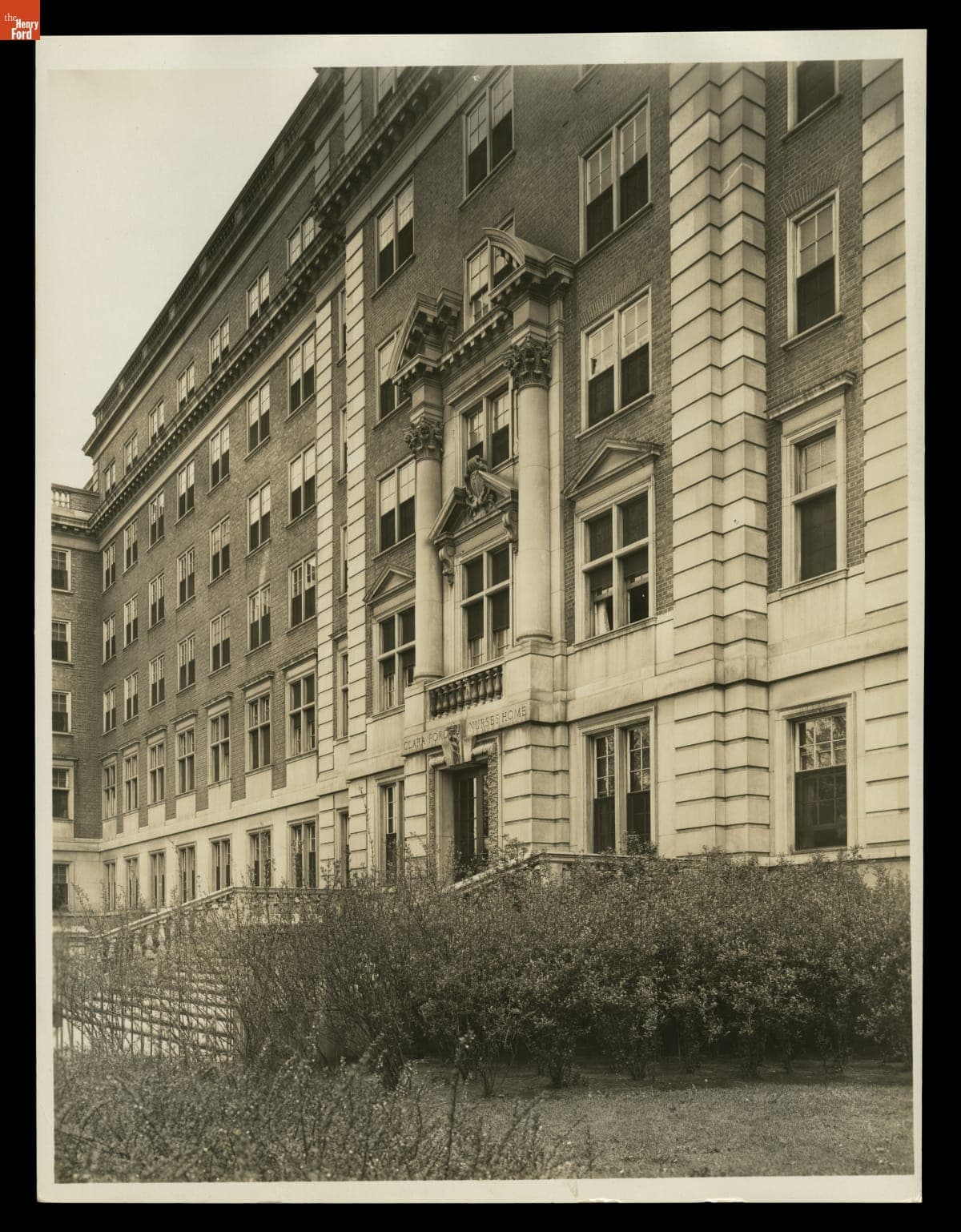 Clara Ford Nurses Home at Henry Ford Hospital in Detroit, Michigan, May 1931