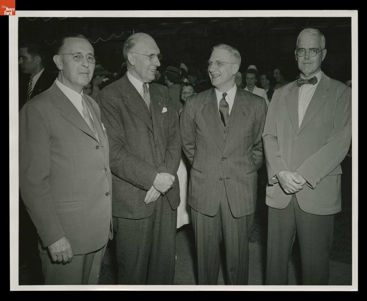 Administrators at Graduation Ceremony for School of Nursing at Henry Ford Hospital, Detroit, Michigan, June 1946