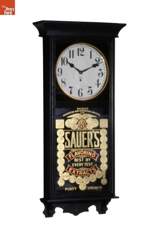 William L. Gilbert Clock Co. Wall Clock, 1917-1930