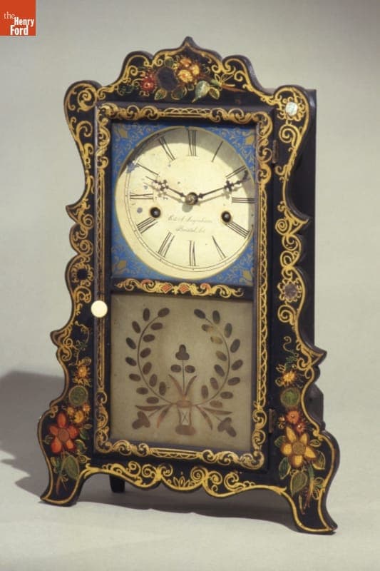 E. & A. Ingraham Shelf Clock, 1852-1855