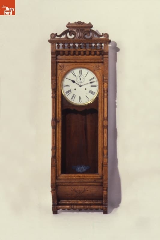 Ansonia Clock Co. Wall Clock, 1885-1915