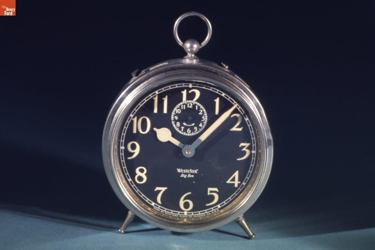 Western Clock Co. Alarm Clock, 1918-1931