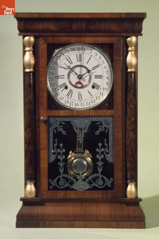 William L. Gilbert Clock Co. Shelf Clock, 1879-1900