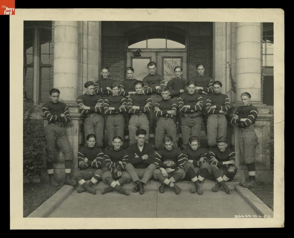 Henry Ford Trade School Football Team, 1922