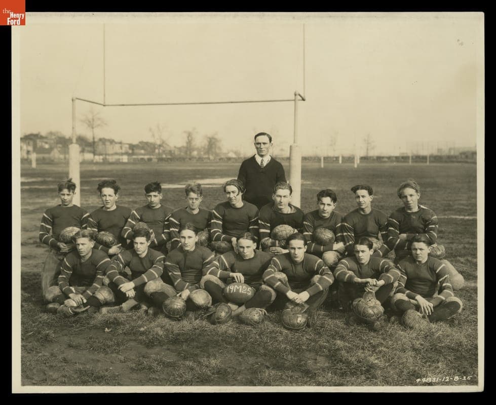 Henry Ford Trade School Football Team, December 1925