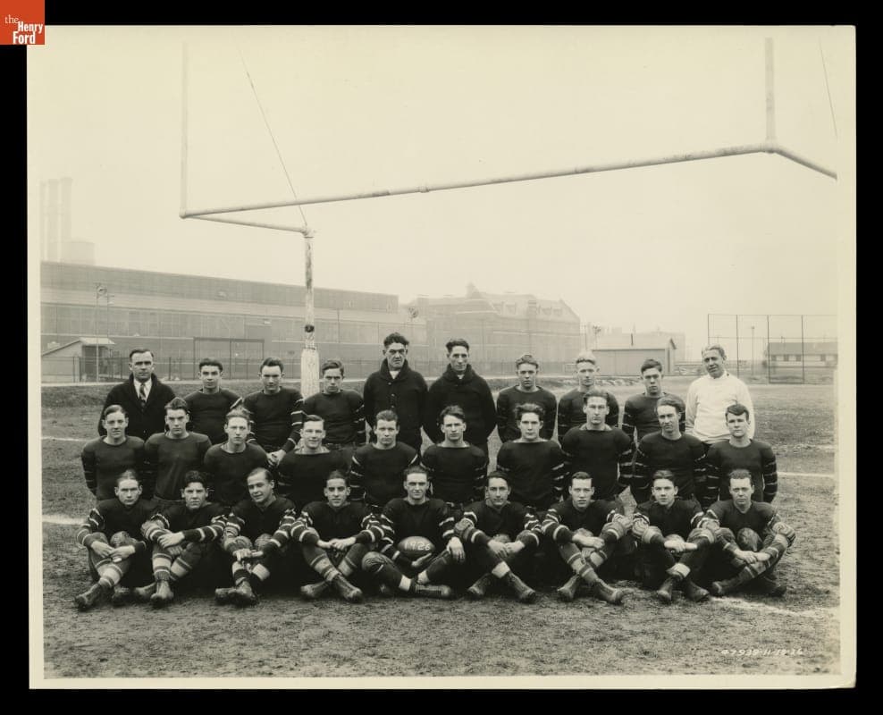 Henry Ford Trade School Football Team, November 1926