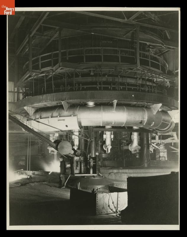 Blast Furnace at Ford Rouge Plant, 1927