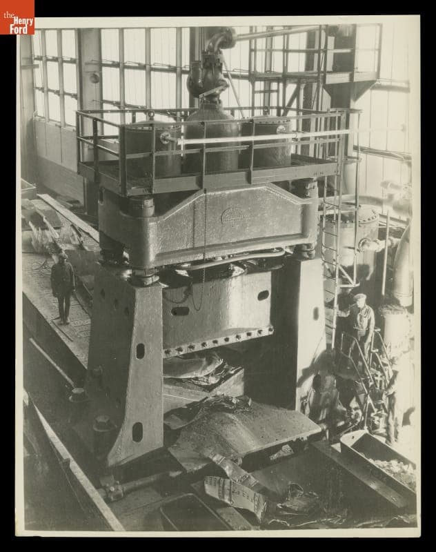 Hydraulic Shear at Ford Rouge Plant, 1927