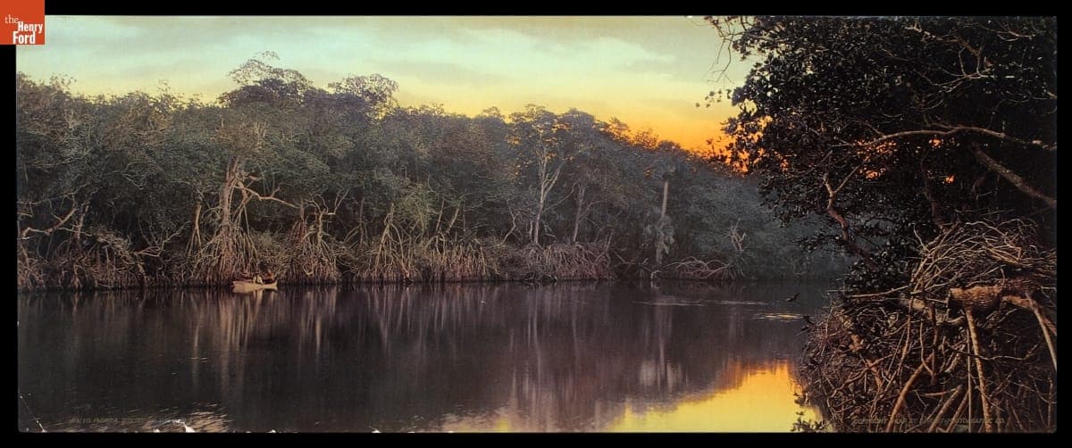 "Florida, Sunset on the Ocklawaha," 1899