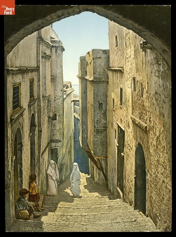 Rue Ben Ali, Algiers, Algeria, circa 1905