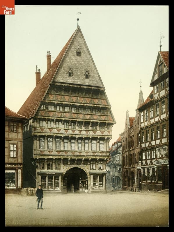 Knochenhauer Amtshaus, Hildesheim, Germany, circa 1905