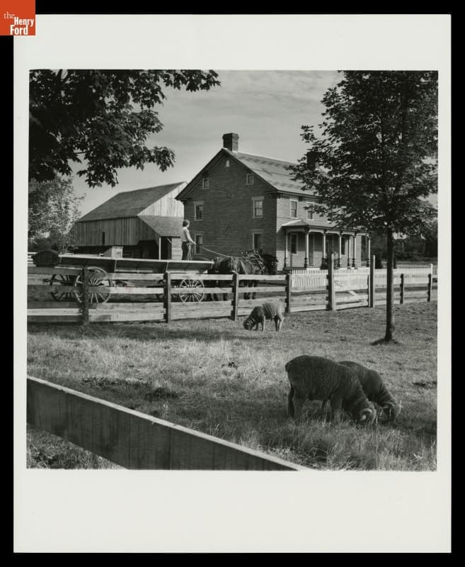 Firestone Farm in Greenfield Village, Dearborn, Michigan, June 1985