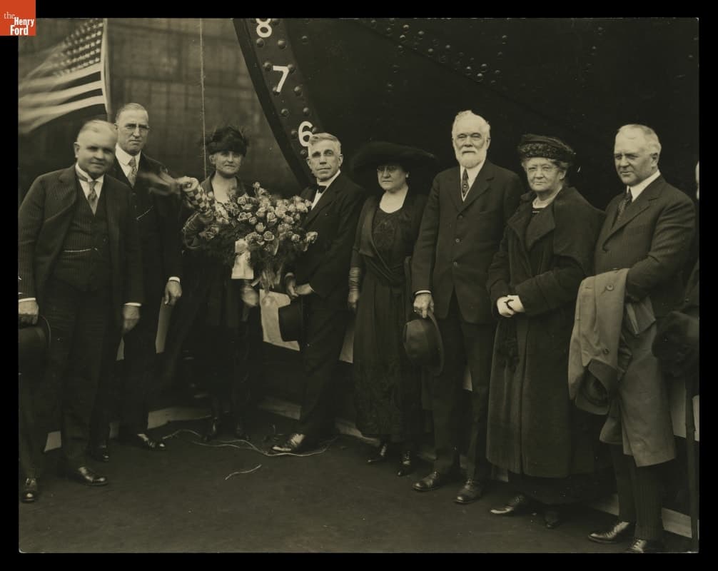 Launching Party for the Steamer "Merton E. Farr," September 11, 1920
